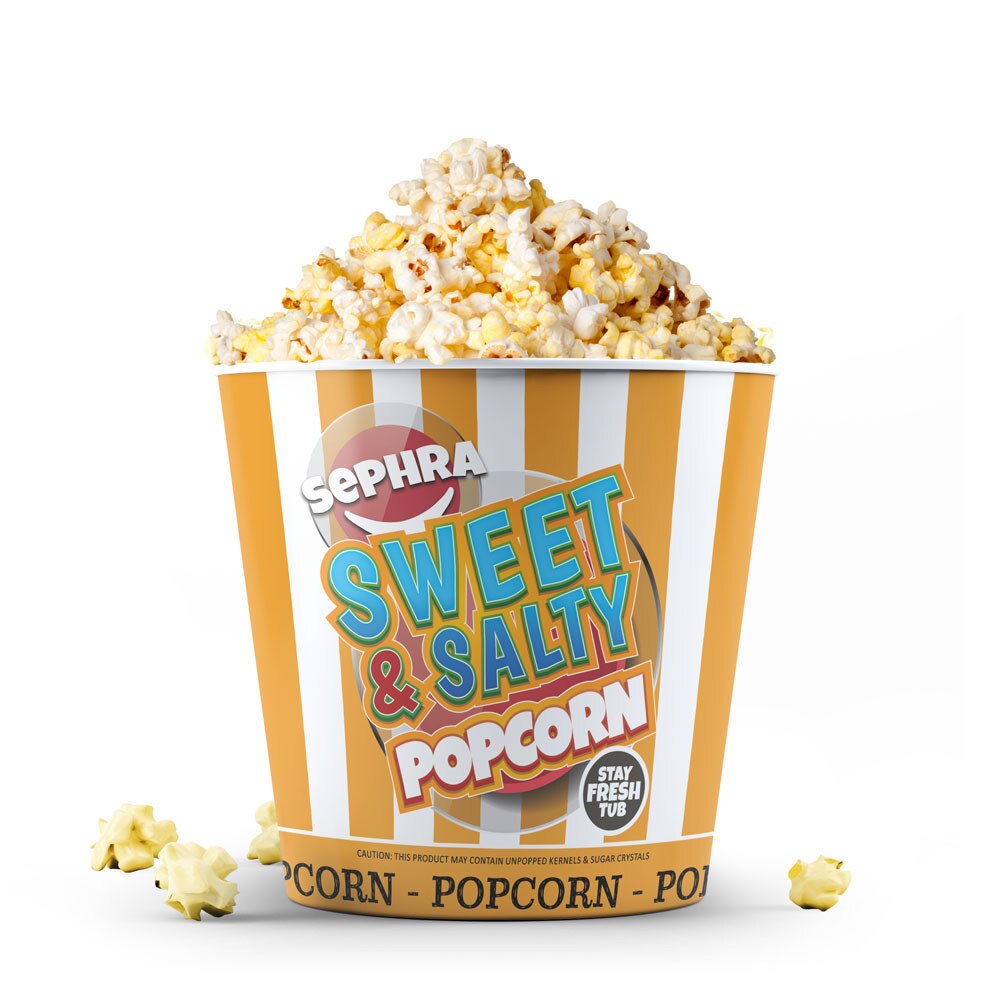 Sephra Sweet Salty Popcorn 18 X 140g Tubs Bulk Wholesale Sephra Sweet Salty Popcorn 18 X 140g Tubs Bulk Wholesale